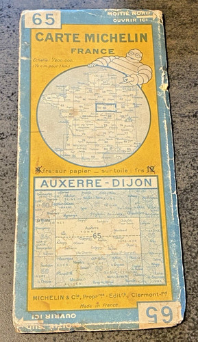 Carte michelin 65 - carte, n°
