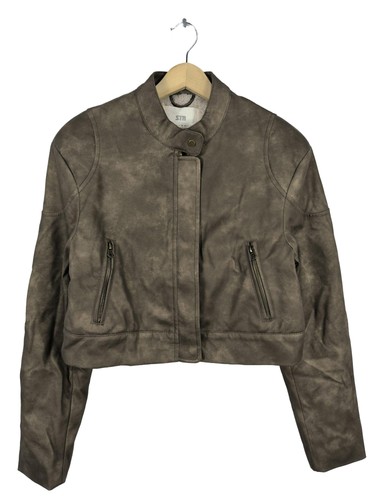 Stradivarius veste cuir - veste, en