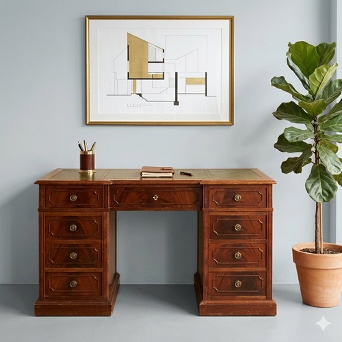 Bureau ancien acajou - ancien,
