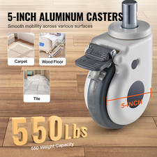 VEVOR Lit D'Hôpital