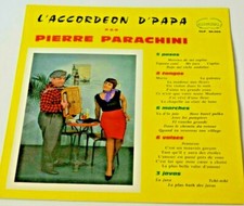 DISQUE VINYLE 33 TOURS PIERRE PARACHINI PETIT BAL MUSETTE  PAS CD 45 DVD CONCERT