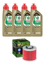 Yamaha TR1 1981/1985 4 Litres Huile Castrol Power 1 10W-40 Filtre à Huile HF145