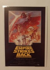 carte postale cinéma Star Wars L'Empire contre-attaque The Empire strikes back
