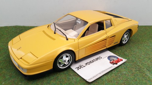 Ferrari testarossa 1984 jaune - testarossa,