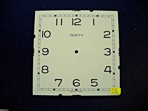 Cadran peint pendule zenith - cadran,