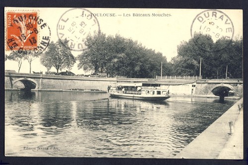 Carte postale ecrite 1913 - postale,