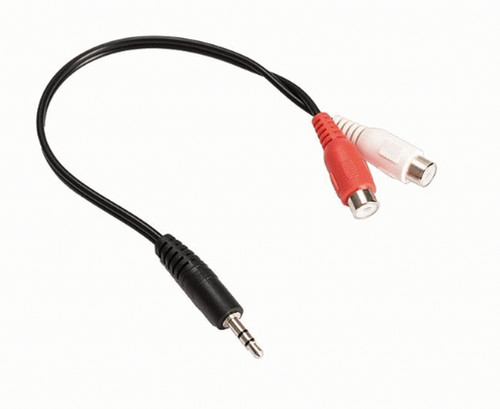 Adaptateur audio jack - jack, 3.5mm