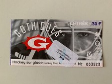 TICKET HOCKEY SUR GLACE AMIENS