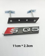 SQ5 Logo Audisq5 Emblème Avant calandre Chrome Sq5