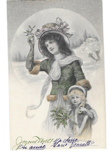 Cpa carte postale ancienne - postale,