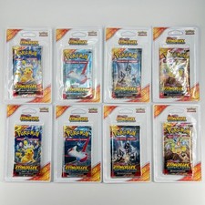 Pokémon 2x Artset 8x Booster Blister Plastique EV08 Étincelles Déferlantes EV8