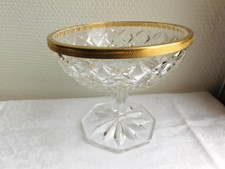 ancienne coupe en cristal et
