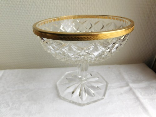 Ancienne coupe cristal et - ancienne,