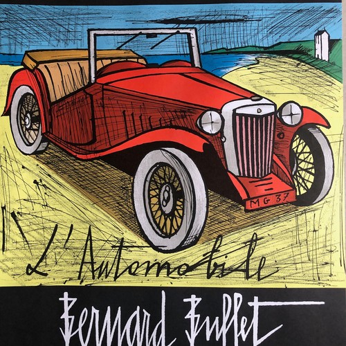 Bernard buffet affiche - bernard,