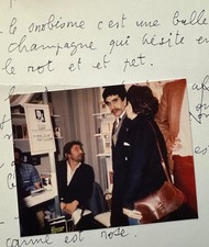 GAINSBOURG - E.O numérotée "Au pays des Malices". Dédicace autographe + photo