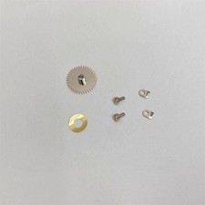 Roue des heures / Ressort / Vis / Plaque de fixation pour mouvement Seagull 6497