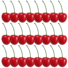 50 Pcs Fausse Cerise Fruit