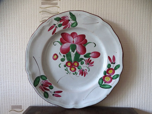 Plat faience les - plat, en