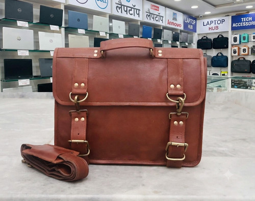 Homme cuir marron - en,