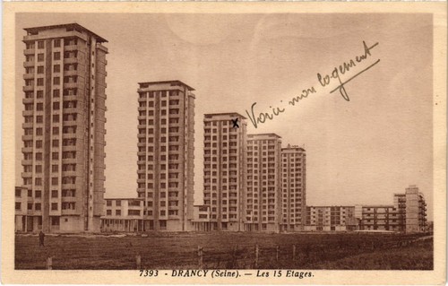 Cpa drancy les - cpa, etages