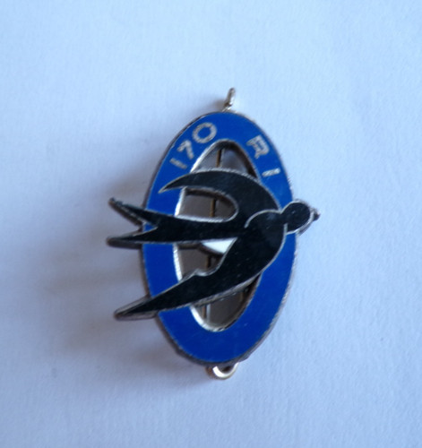 Insigne militaire 170 - insigne, 170°