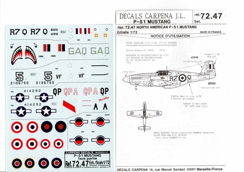 Carpena decals 72 - , 1/72