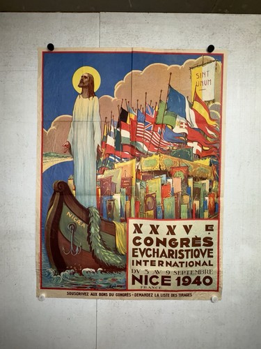 Rare affiche ancienne 1940