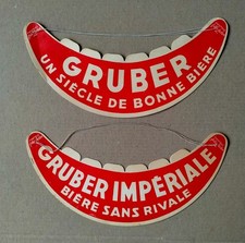 2 visières publicitaire