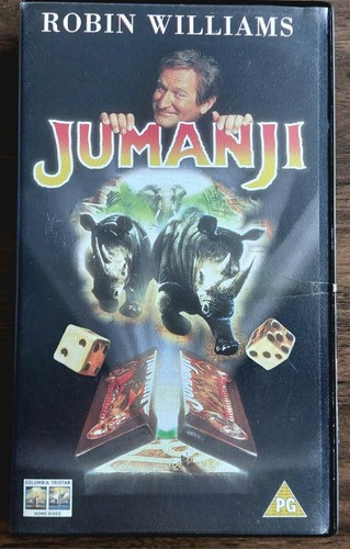 Jumanji cassette video vhs - video,