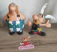 Lot jouet ancien ASTERIX Et Obelix biscuits l'alsacienne - dargaud 1967 