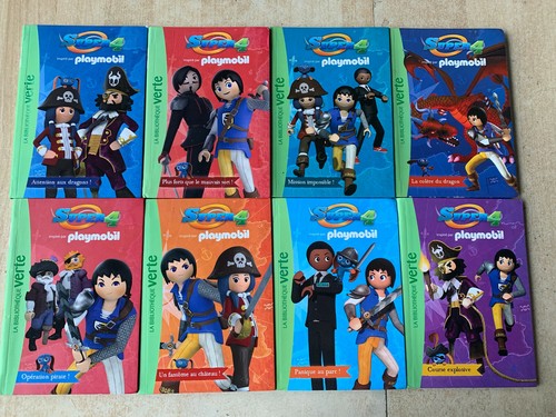 Lot livres série super - série, 4