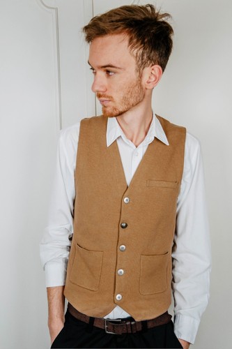 Vêtement homme gillet maille - vêtement,