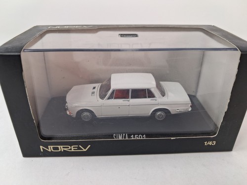 Norev simca 1501 blanche 1963 - blanche,