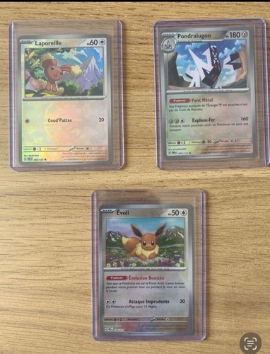 Carte pokemon lot ev8 5 - lot, x3