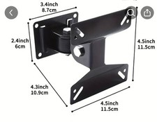 Support mural pour TV avec bras articulé pivotant neuf dans Son Emballage.