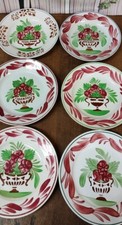 6 Assiettes Plates opaque