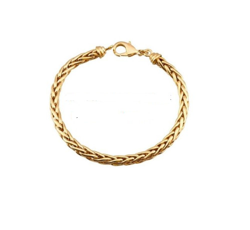 Bracelet maille palmier 19cm