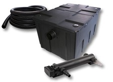 TTSunSun Kit Filtre 60000L avec 36W UV Clarificateur d'étang Tuyau 5m