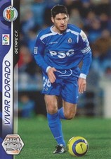 137 VIVAR DORADO # GETAFE CF CARD PANINI MEGACRACKS LIGA 2007