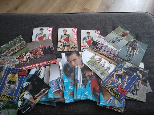 Lot cartes cyclisme velo - cyclisme,