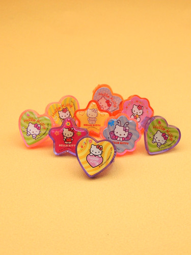 Hello kitty bagues - -,