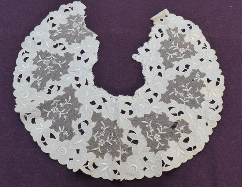 Col ancien dentelle - col,