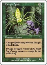 Magic MTG - Canopy Spider - 7ème Edition - MINT/NMINT - EN - FOIL