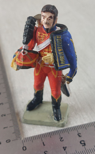 Ancien soldat garde hussard - soldat,,
