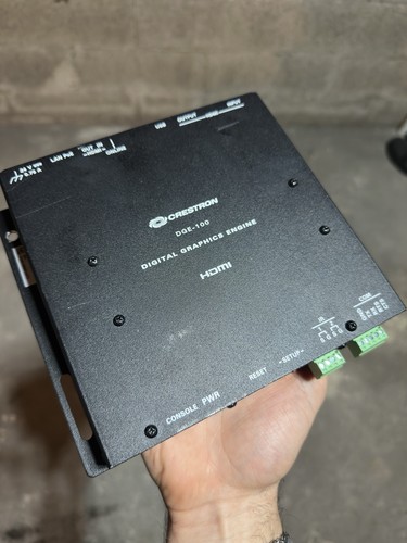 Crestron dge 100 - crestron, dge-100