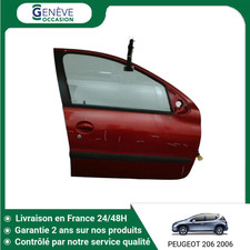 🇫🇷 PORTE AVANT DROIT PEUGEOT 206 ➤9004K5 ♻️