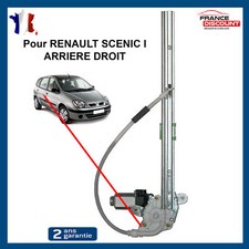 Leve Vitre Electrique avec moteur ARRIERE DROIT pour SCENIC I - 7700437155