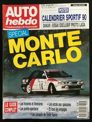 Auto hebdo 709 01 - du, 10/01/1990