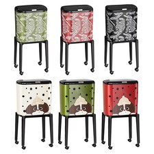 Poubelle Haute avec Roulettes