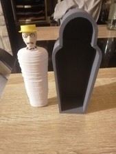 Figurine Tintin  (Momie et son cercueil)